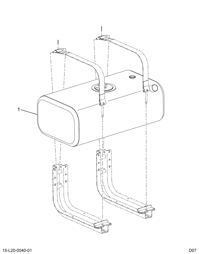 ..FUEL TK*35 GAL RECT RSM 13" (Eng. 5E7O-9002-BA)
