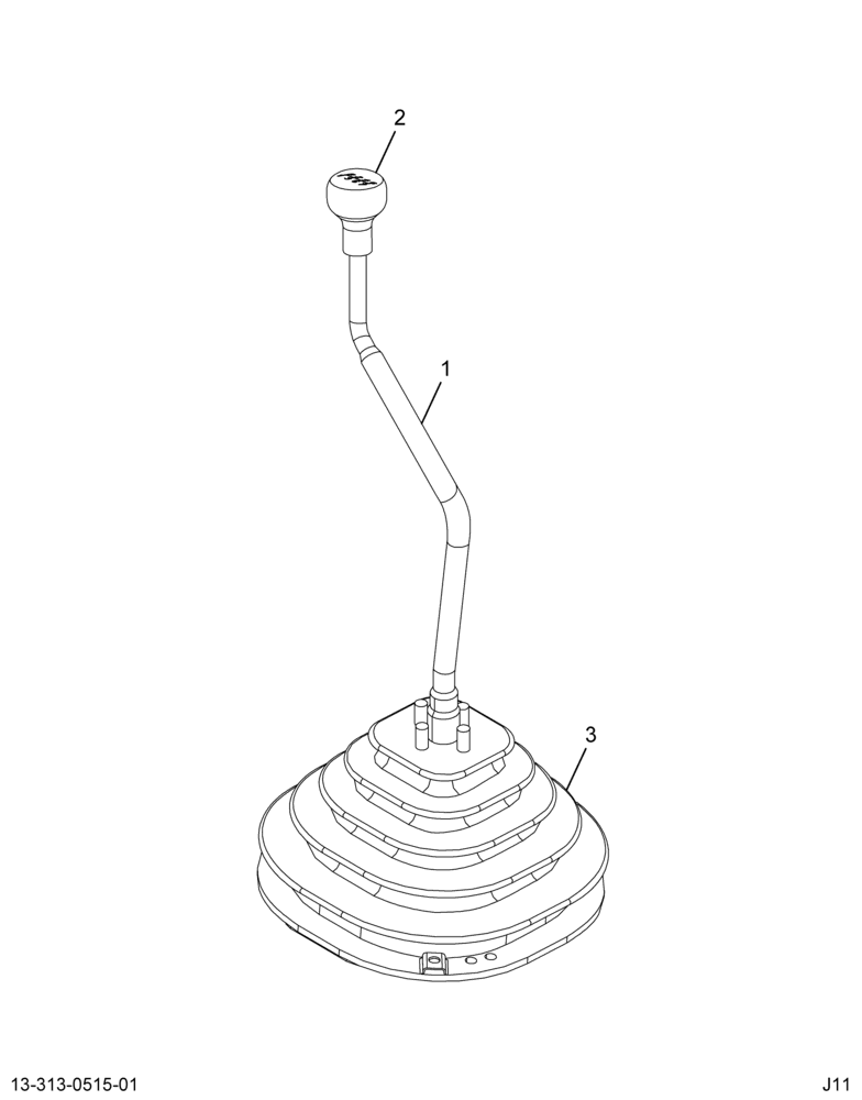 ..LEVER XMSN  SPICER 7-SPD N/2-S (BC4Z-7210-C)