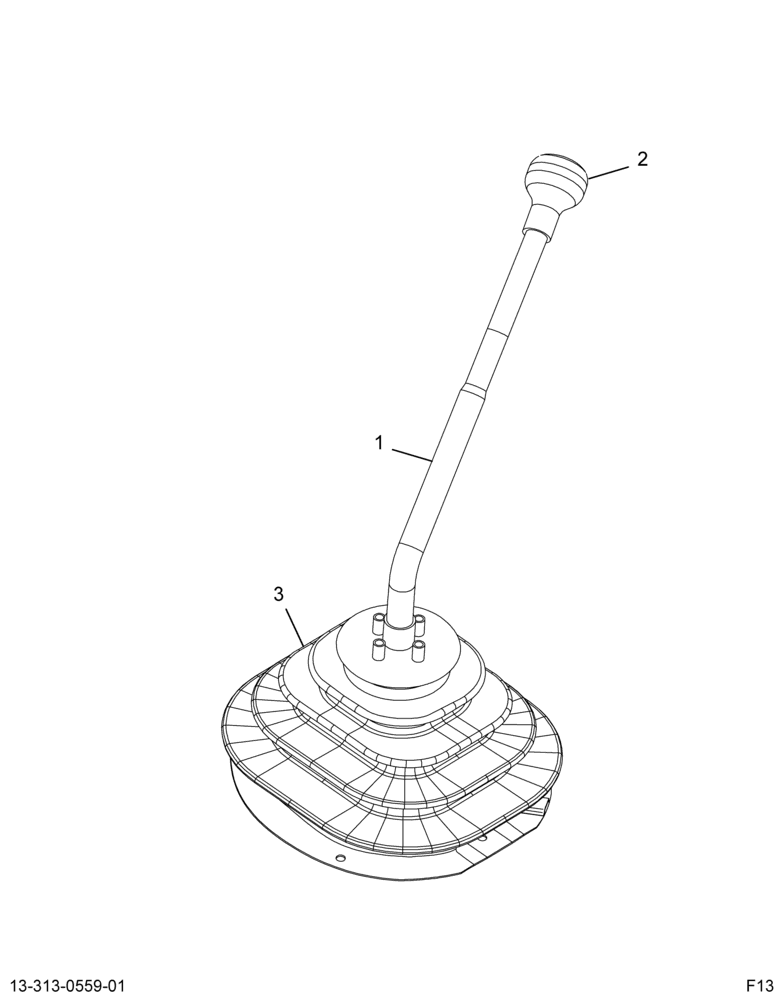 ..LEVER,XMSN , ASSY EATON 6-SPD (Intl. 3711475C94)