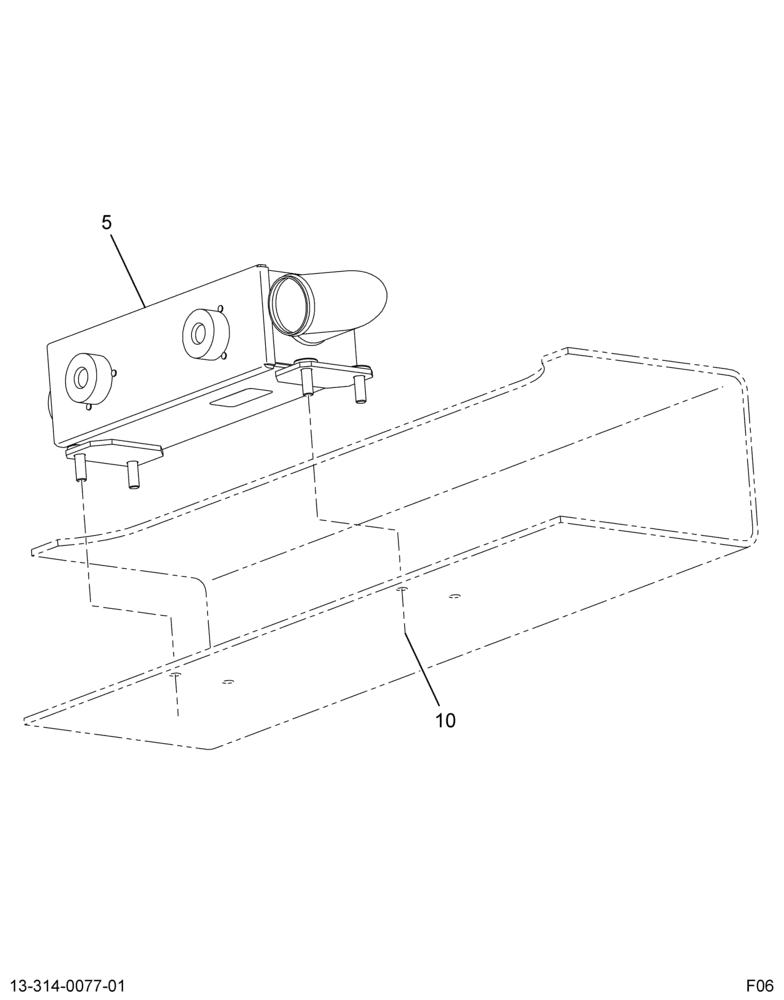XMSN OIL COOLER INSTL