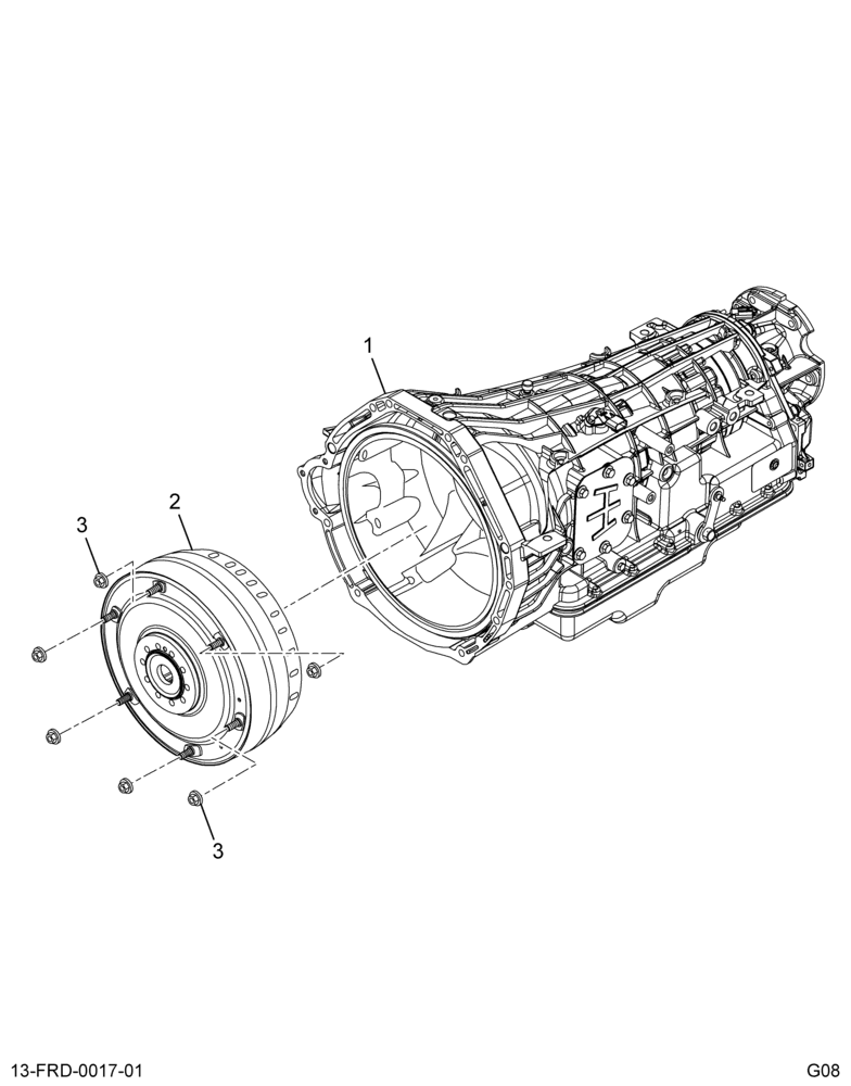 ..TRANS AUTO W/PTO 5R110W (9E7Z-7000-AA)