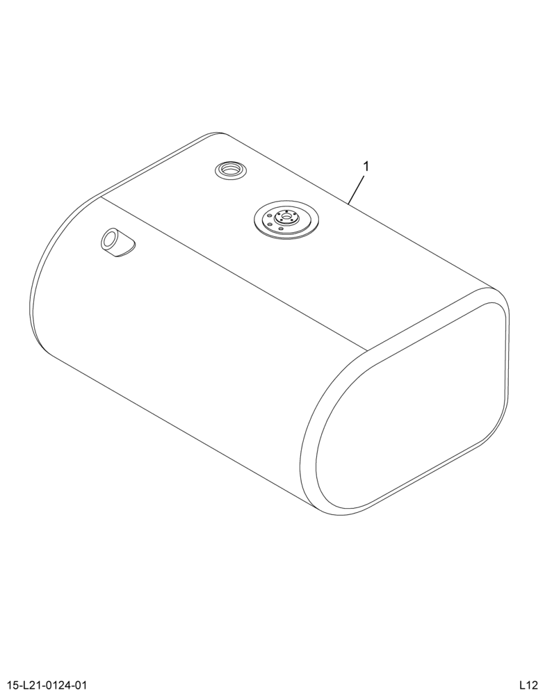 ..FUEL TANK , LSM, 80 GAL 16 (Intl. 3790315F92)
