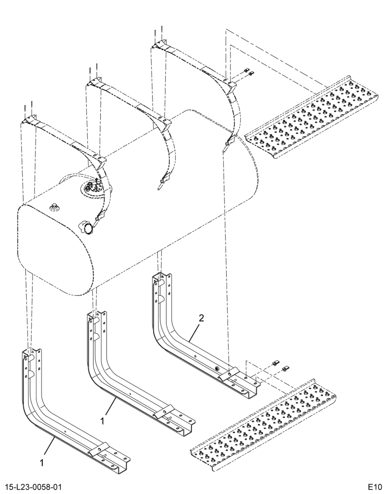 ..FUEL TANK  LSM  80 GAL 16" (Intl. 3790238F92)