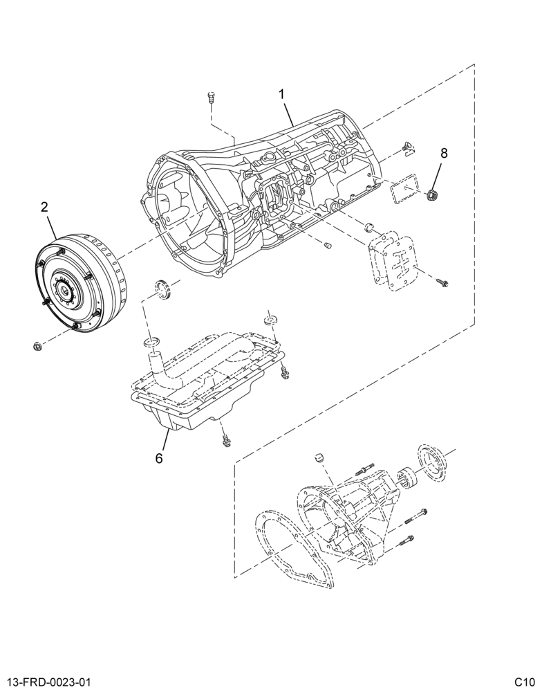 ..TRANS AUTO 5R110W W/PTO (9E7Z-7000-A)