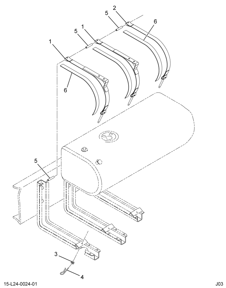 ..FUEL TK*80 GAL D-STYLE LSM (Eng. 4C4O-9A170-GB)