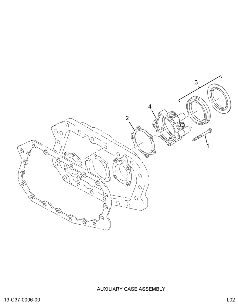 ..RETAINER MASHFT REAR BRG*RR BR (Eng. 4C4O-7B315-BA)