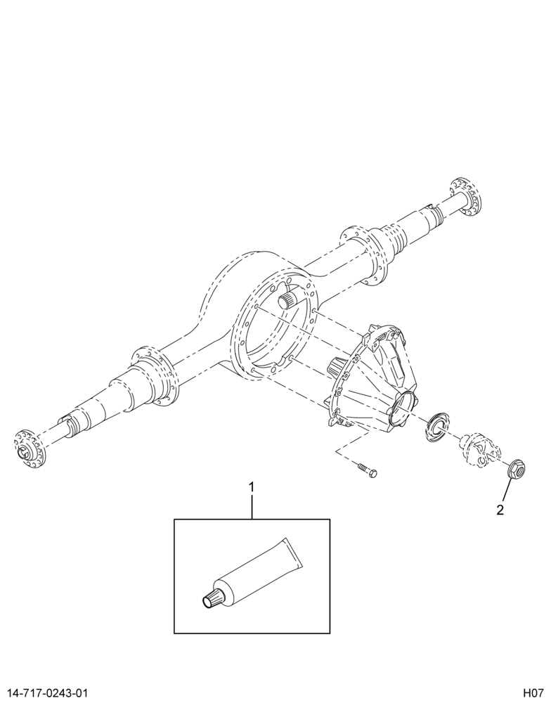 ......KIT-PINION NUT (6C4Z-4320-BA)