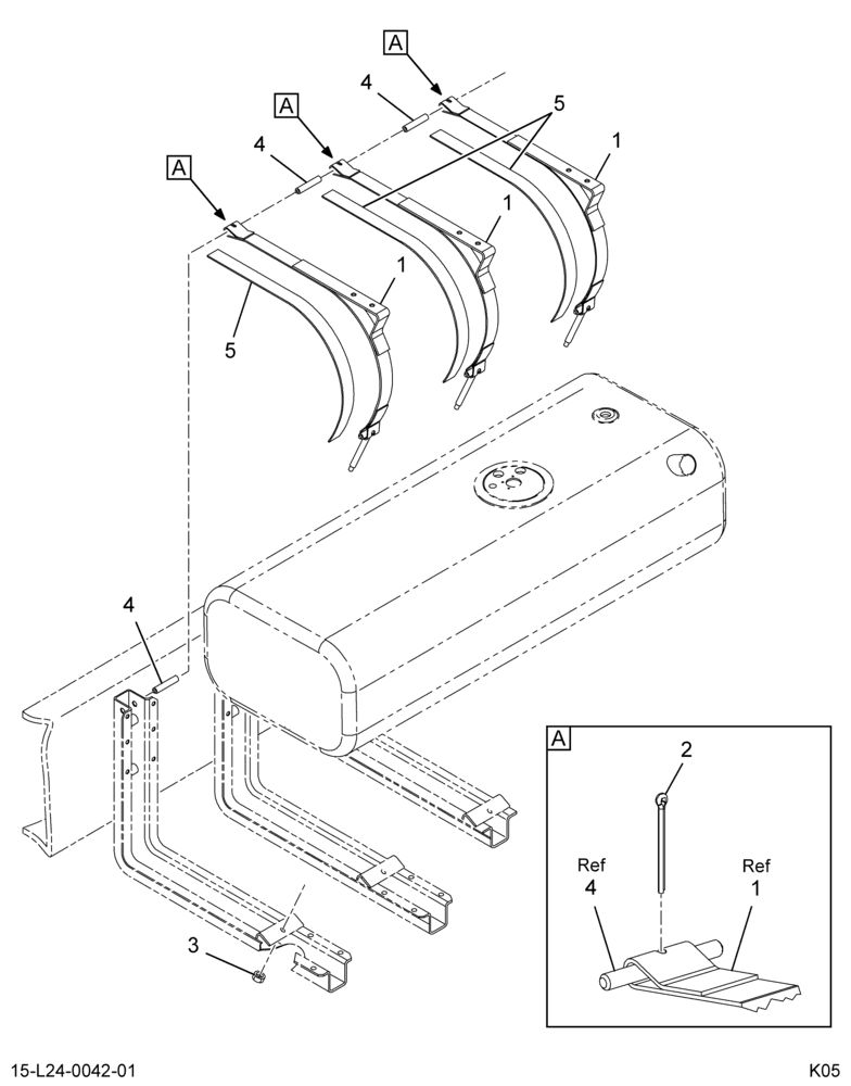 ..FUEL TANK STRAP ASSY (Intl. 3790237F92)