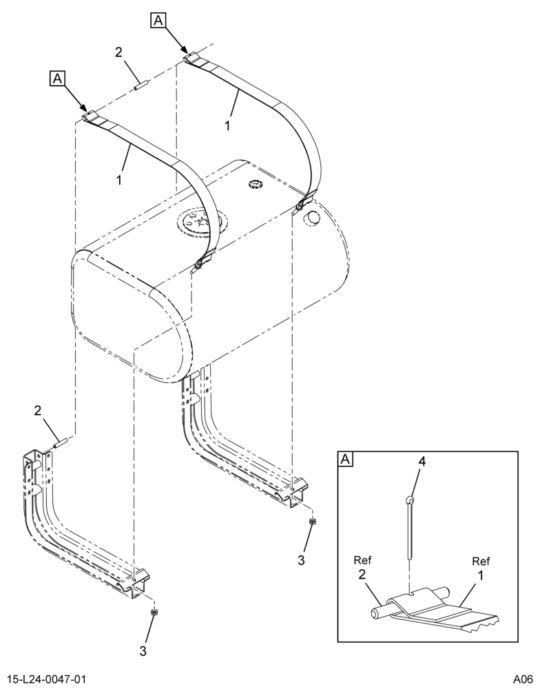 ..FUEL TANK, RSM, 50/65 GAL 1 (Intl. 3790260F91)