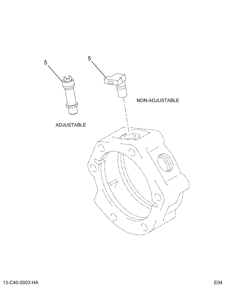 SPEEDO SENSOR; FULLER FS-5205A