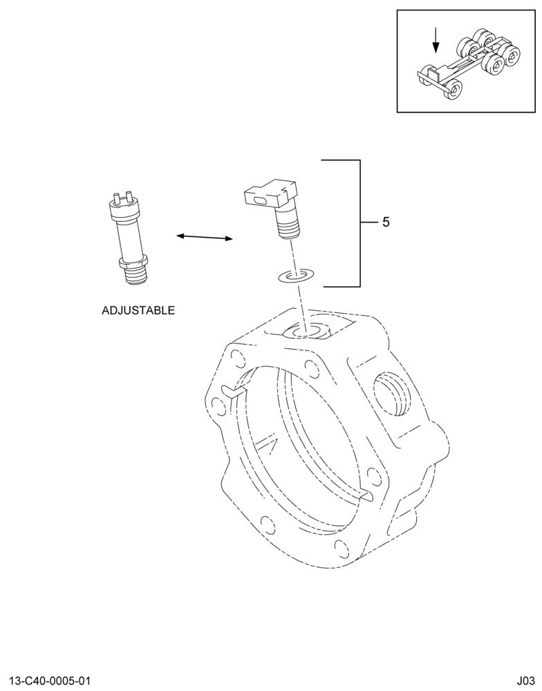 SPEEDO SENSOR; FULLER FS-4205A