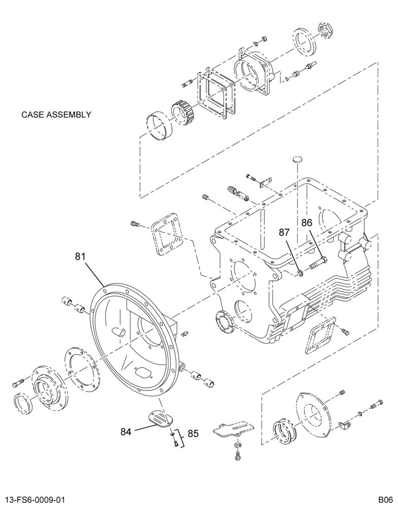 ..HOUSING CL SAE#2 ALUMIN DM3 (Intl. 3616461F91)