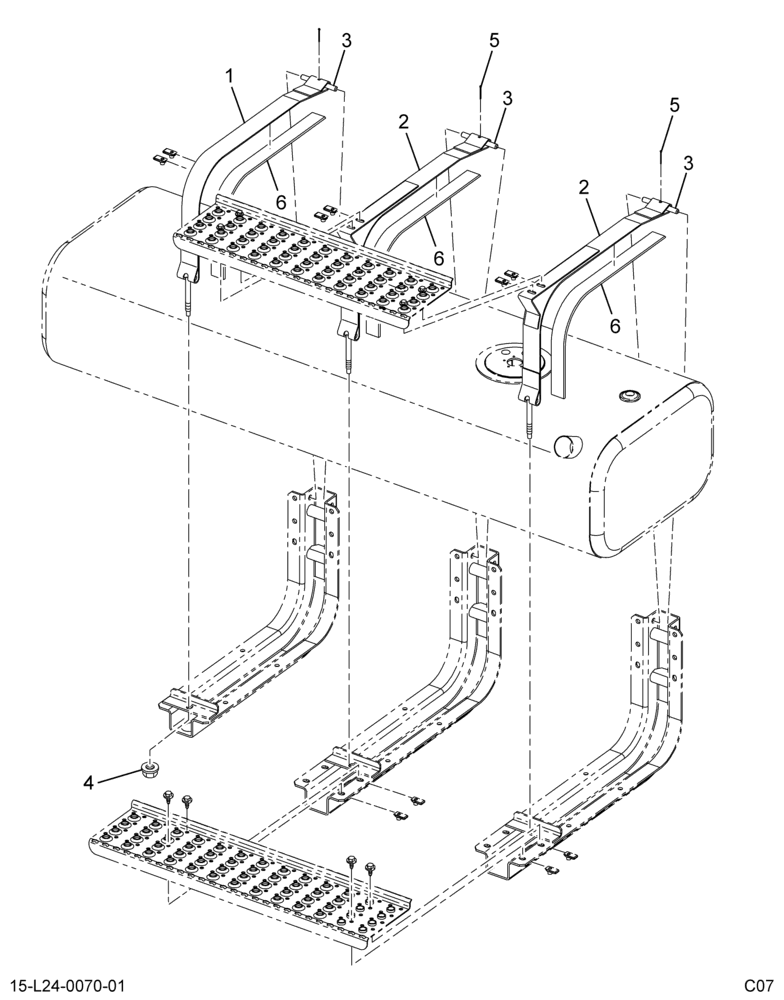 ..FUEL TANK STRAP ASSY (Intl. 3801394F92)