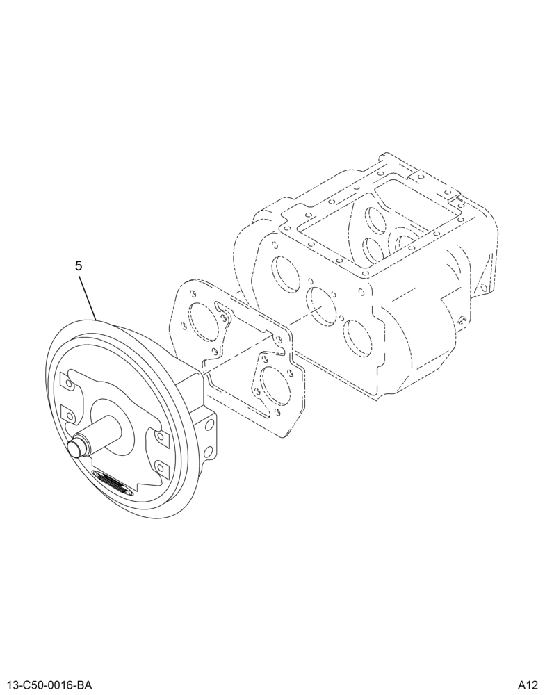 CLUTCH HSG; FULLER FS-4205A