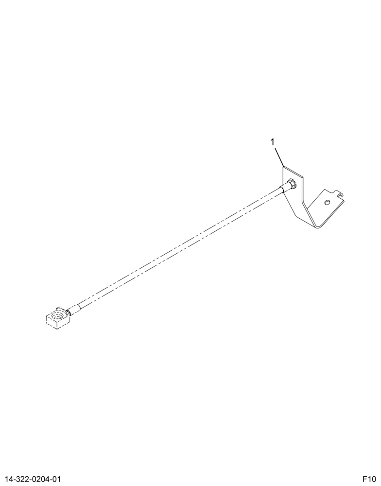 ..HOSE HYD BK  REAR DROP (6E7Z-2268-C)