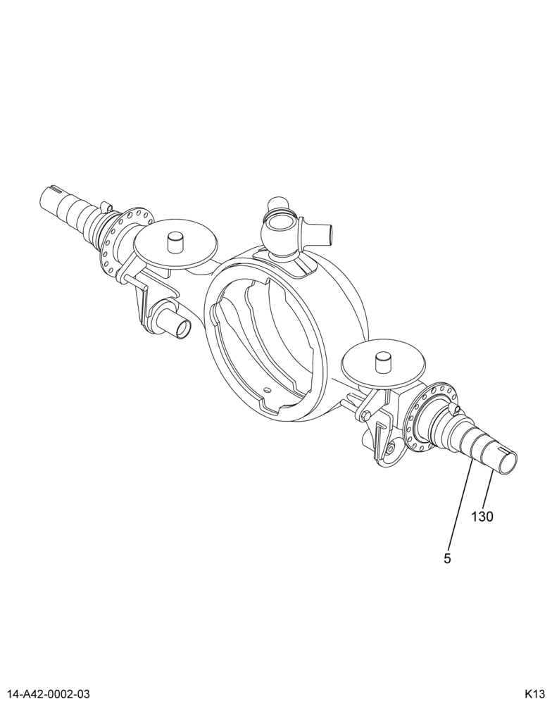 MISC EFFECTS; INTMD RR AXLE
