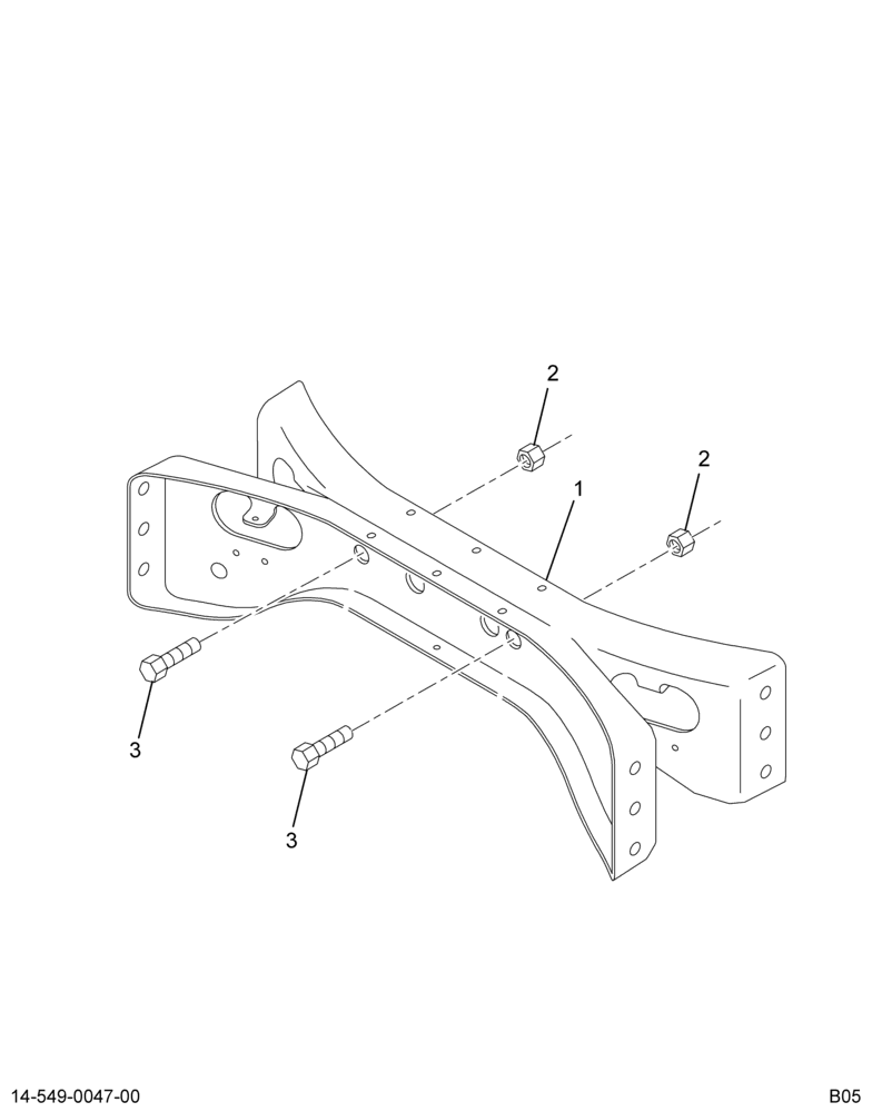 ..CROSSMEMBER *ASSY THICK NON- (Eng. 4C4O-5019-DB)