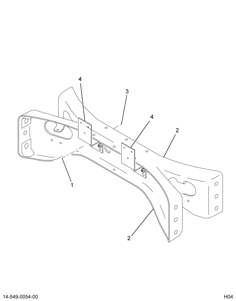 ..CROSSMEMBER,*ASSY, THICK, NON- (Intl. 3577837C91)