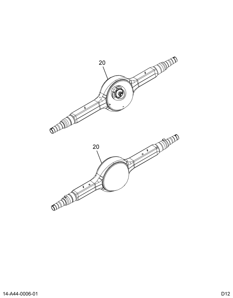 AXLE SHAFT; RR RR,14AJL,14AJH,14AJG,14AJJ,14AJK