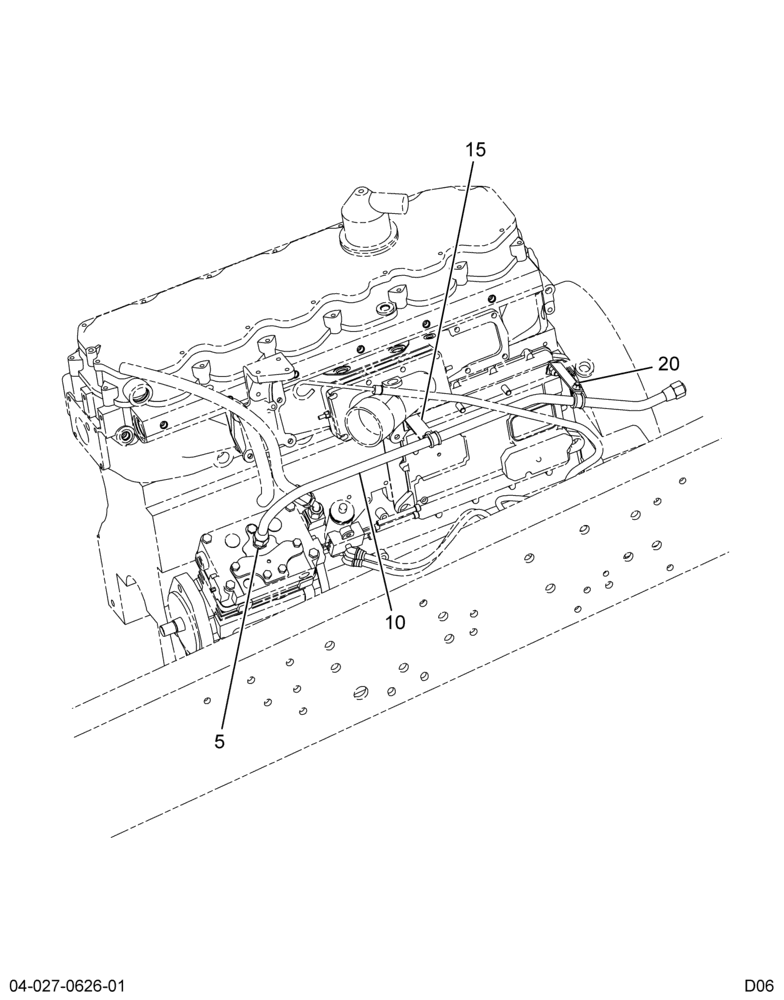 AIR COMPSR TUBING INSTL; CAT ENG, 07 EMISSIONS