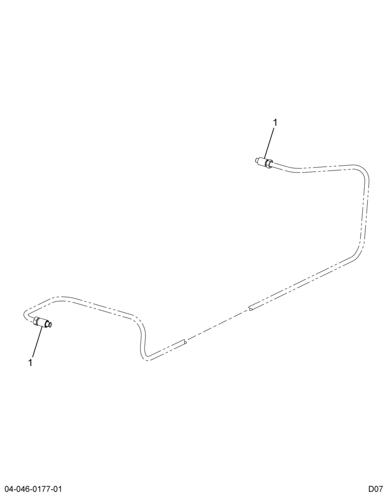 ..TUBE,HYD*PRIMARY ANCHOR FTG TO (Intl. 3592816C1)