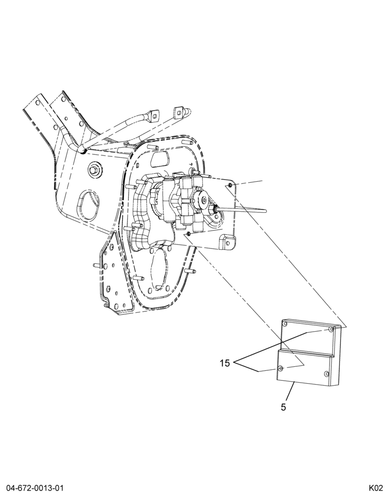 ELECTRONIC CONTROL UNIT INSTL