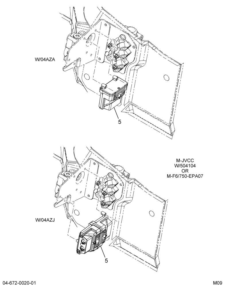 ELECTRONIC CONTROL UNIT INSTL