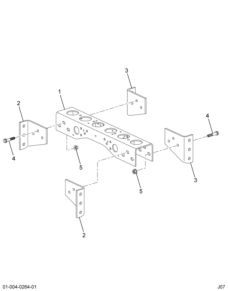 ..CROSSMEMBER   ASSY  5 PIECE - (8C4Z-5035-A)