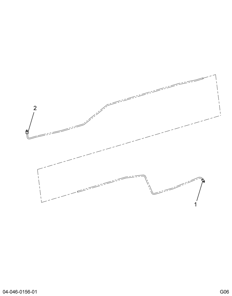 ..TUBE, HYD - LEFT FRONT TUBE (Intl. 3802909C1)