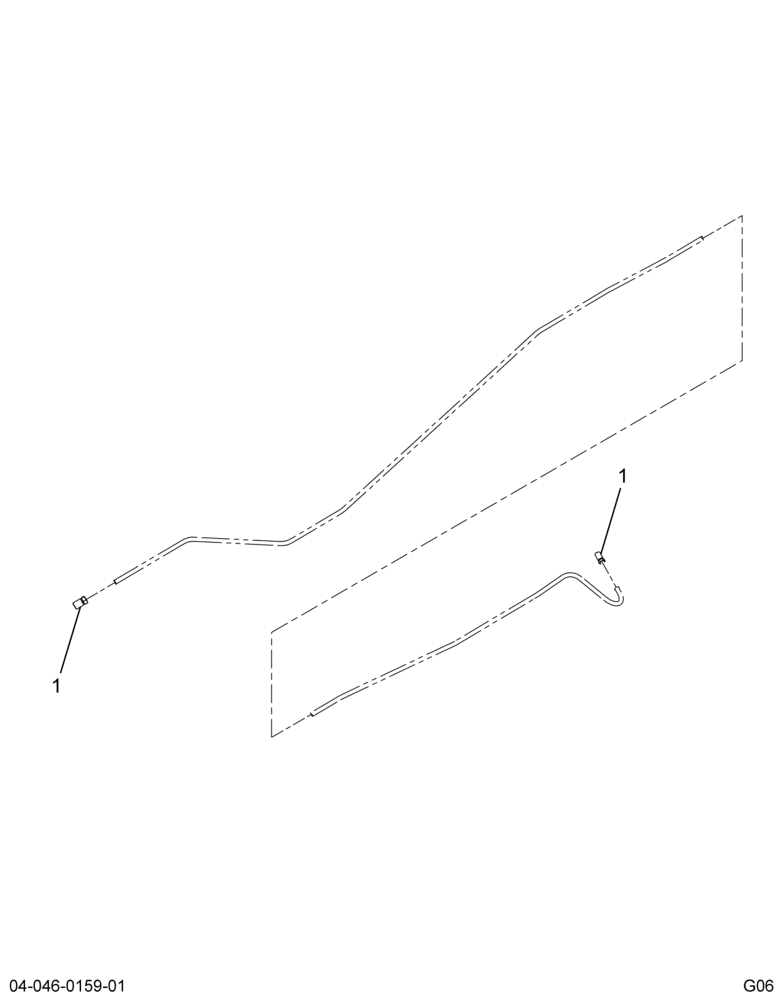 ..TUBE, HYD - RIGHT FRONT TUBE (Intl. 3802922C1)