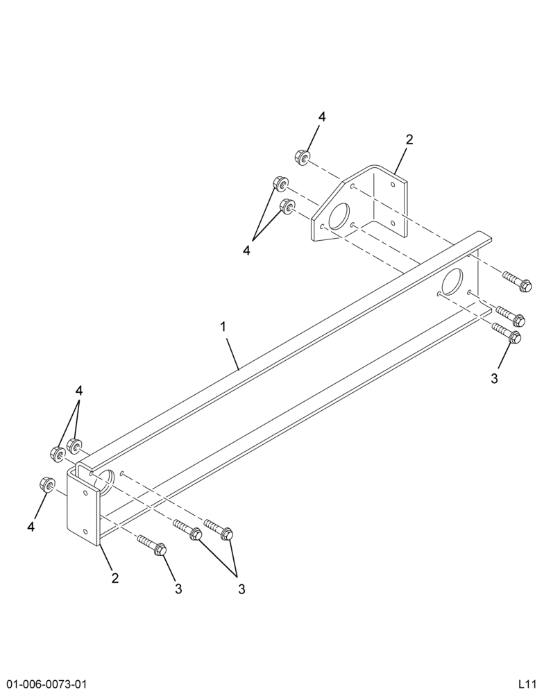 ..CROSSMEMBER (Eng. 4C4O-5020-YA)