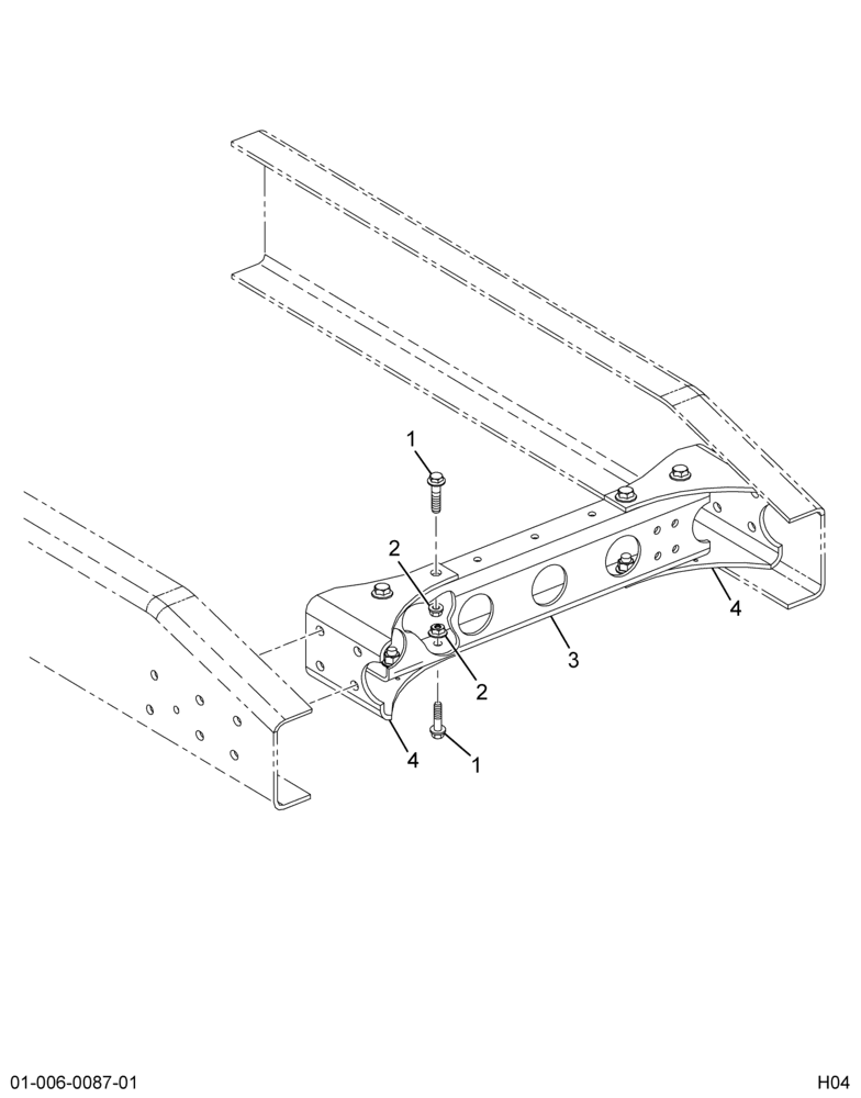..CROSSMEMBER   ASSY  REAR JV-LF (6E7Z-5035-B)