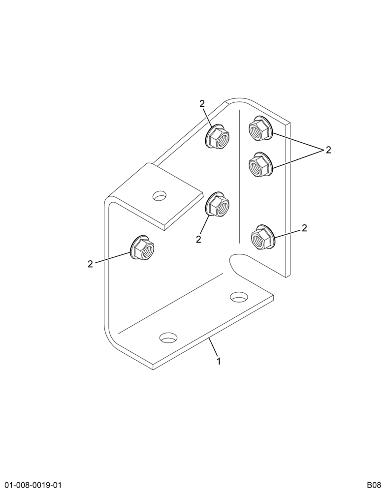 ..SUPPORT   EXTENSION  FRAME  BO (8C4Z-5023-B)
