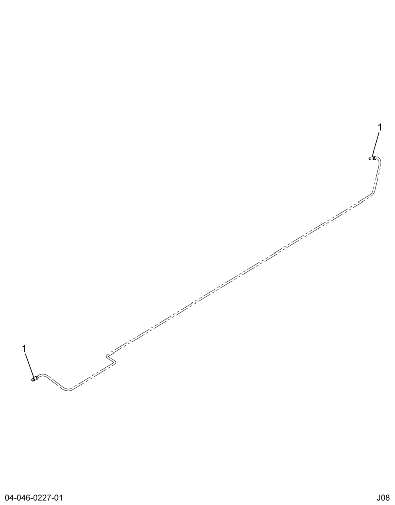 ..TUBE  HCU TO LEFT FRONT (Intl. 3573787C2)