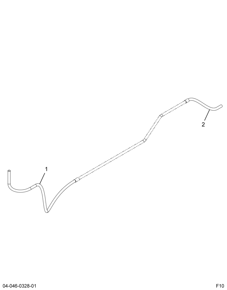 ..HOSE HYD BK LOW PRESSURE (9C4Z-2282-H)