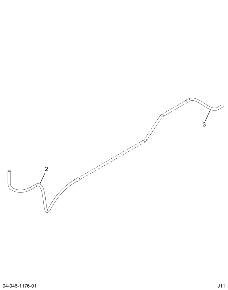 ..HOSE HYD BK LOW PRESSURE (9C4Z-2282-H)