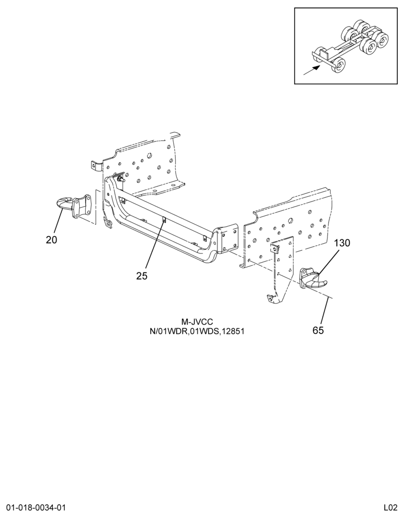 TOW HOOK & MTG; FRONT