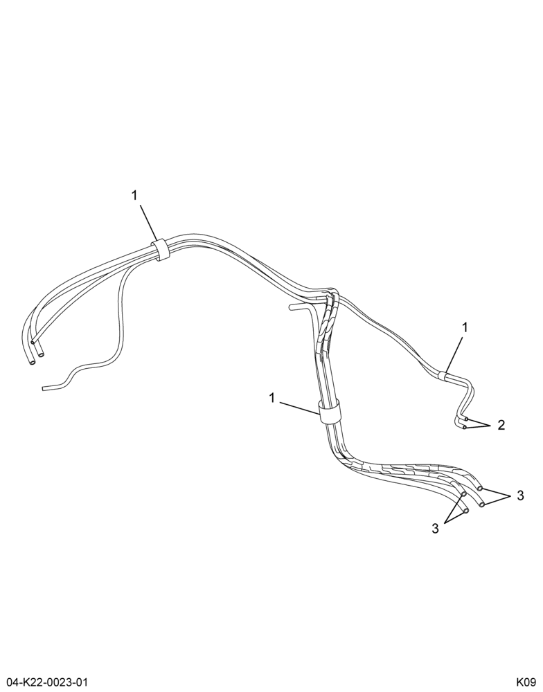 ....TUBE INSIDE AIR HARNESS W/TRK (Intl. 3846101C91)