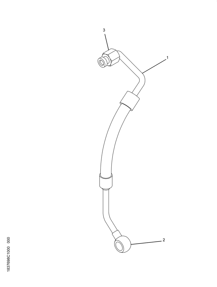 ......TUBE ASM FLTR TO LH CYL HD (4C4Z-9L272-AA)