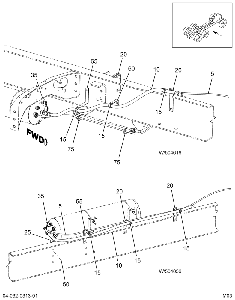 Схема установки W300272-A1