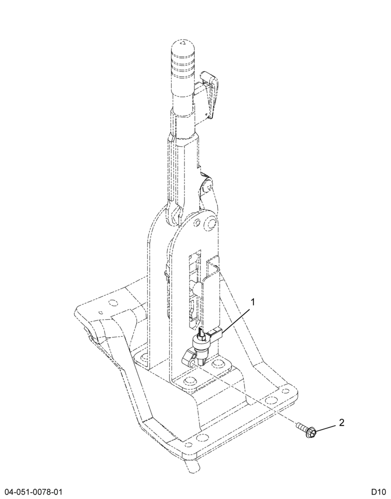 ..LEVER HAND BRAKE CONTROL DAY (BC4Z-2780-D)