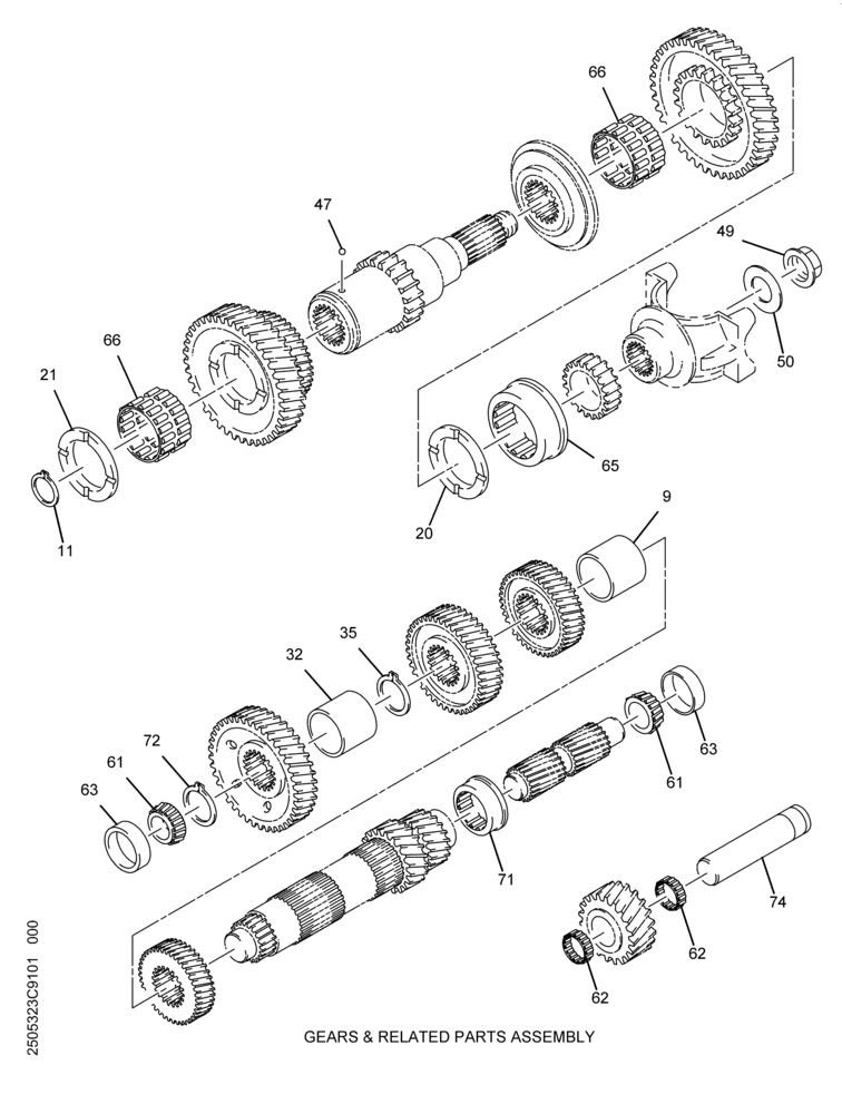 Схема установки 4C4Z-7118-FA