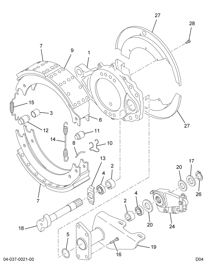 ..BRAKE GROUP FRT RT (Intl. 3540466C91)