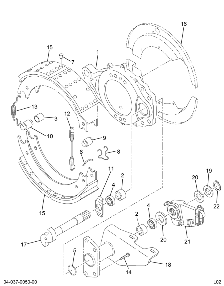 ..BRAKE GROUP FRT LT*15.0X4.0 Q+ (Eng. 4C4O-2011-HA)