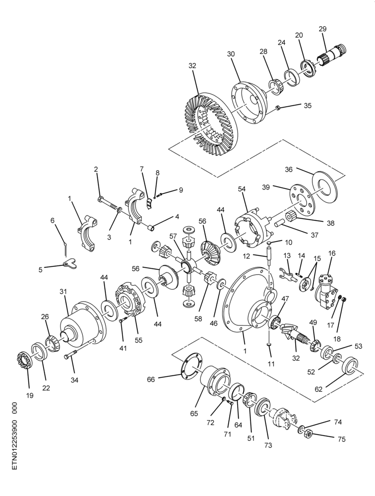 ....DIFFERENTIAL/R 3.70/5.04 14CDE (6C4Z-4200-H)