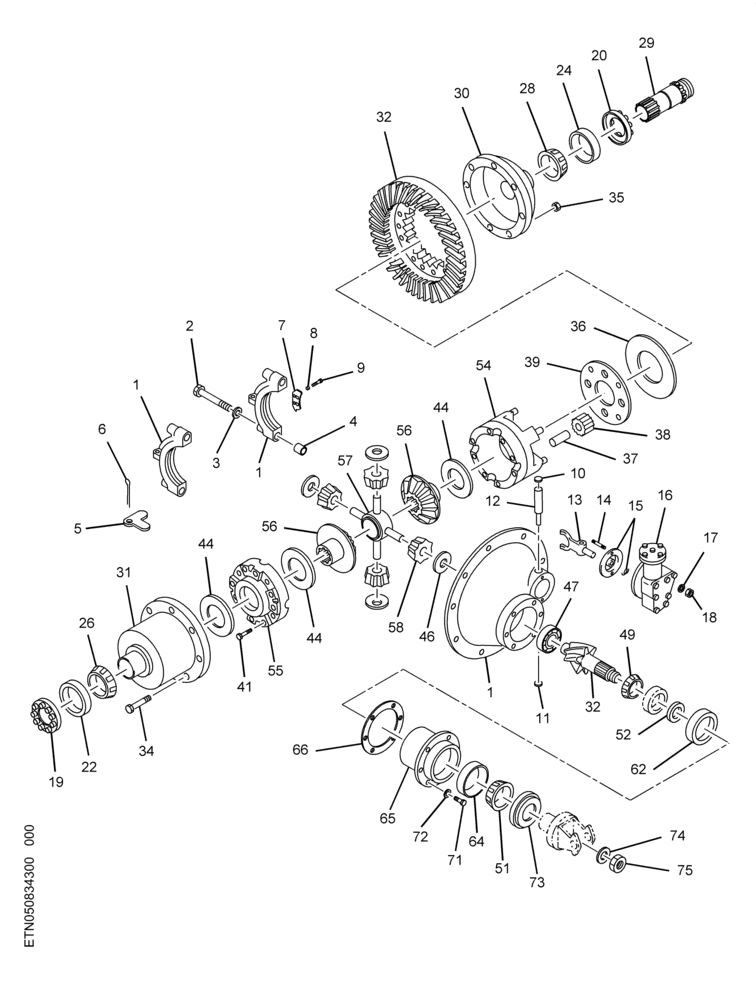 ....DIFFERENTIAL 4.56/6.20 14CEL (4C4Z-4026-C9)