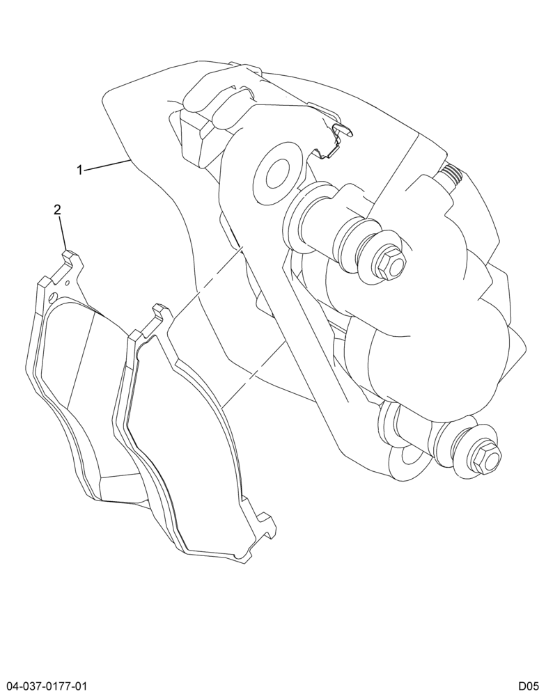 ..CYLINDER BRK CALIPER 60MM (Eng. 5C34-2B121-BA)