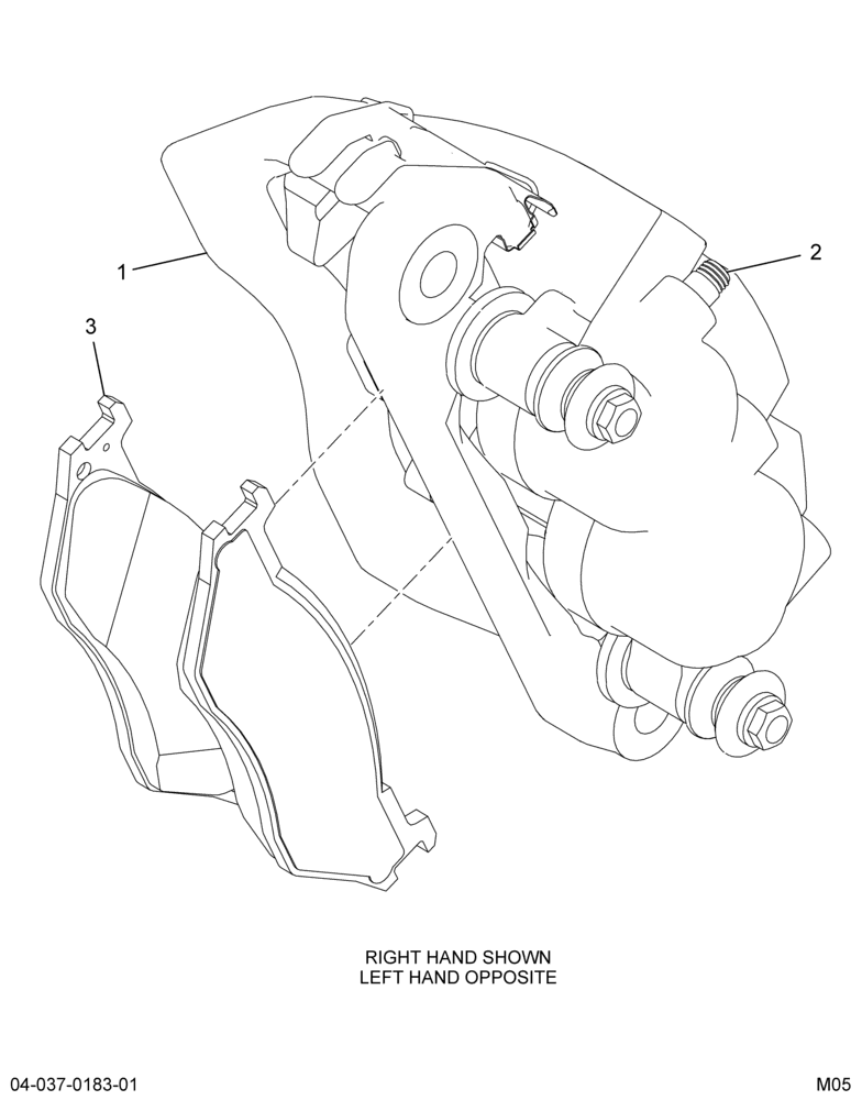 ..BRAKE CALIPER 60MM RH FRONT W (Eng. 6C34-2B120-BB)