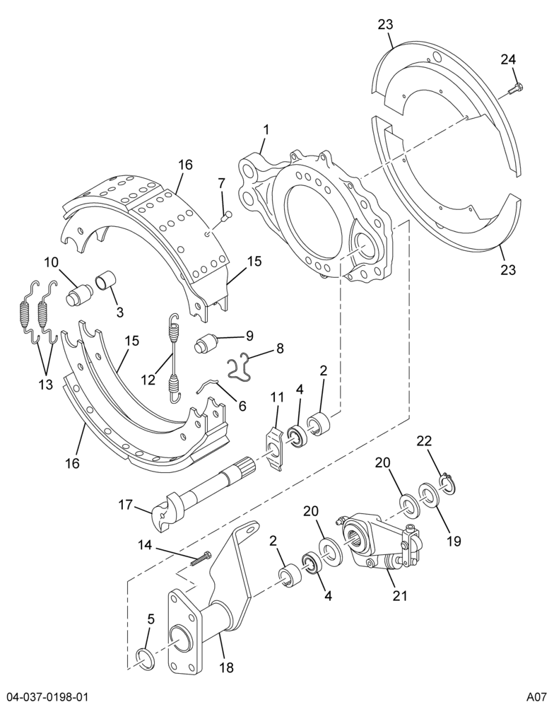 ..BRAKE GROUP FRT LT*15.0X4.0 Q+ (Eng. 4C4O-2011-KA)