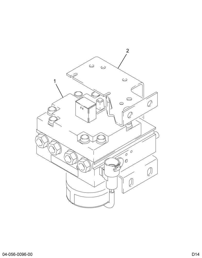 ..CONTROL BK MONITOR MODULE*HCU (4C4Z-2C286-C1)